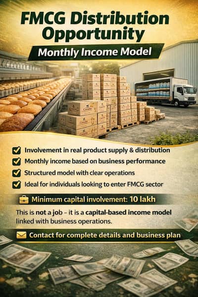 FMCG Distribution Opportunity – Monthly Income Model