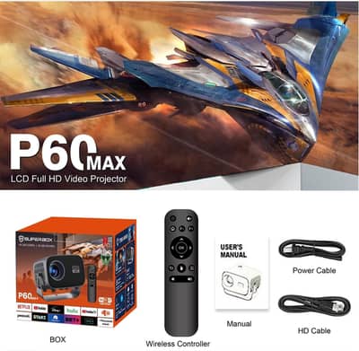 Super Box P60 Max Android Projector