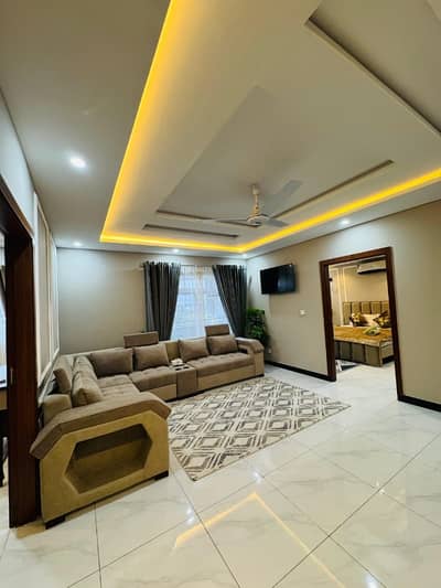 2 Bed Luxury Fully Furnished Apartment For Rent Available In Top City-1 Islamabad