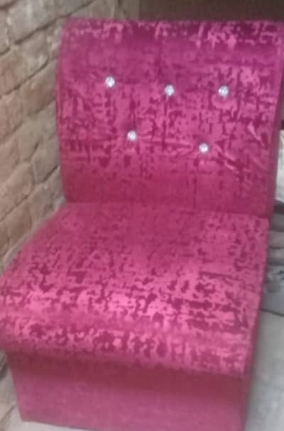 single chair clothe velvat