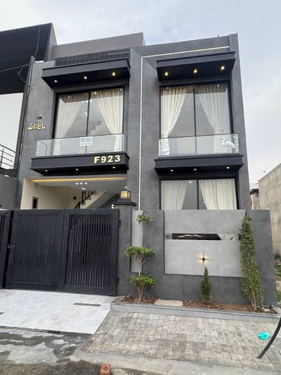 F Black 5 Marla Double Story Brand New Hot Location House For Sale Al Rehman Garden Phase 2