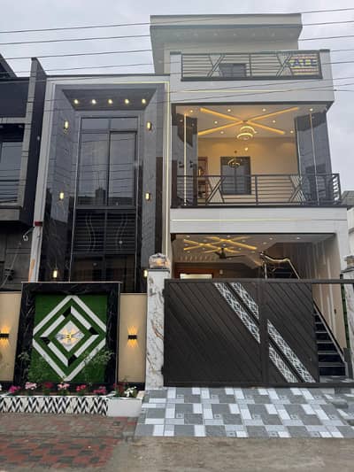 K Block 5 Marla Double Story Brand New Hot Location House For Sale Al Rehman Garden Phase 2