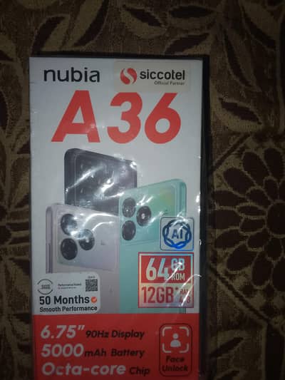 Nubia a36