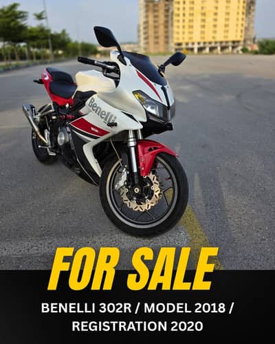 Benelli 302R Sportbike – 2018 Model | Registered 2020