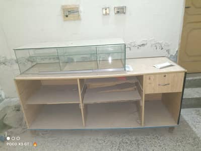 mobile shop counter