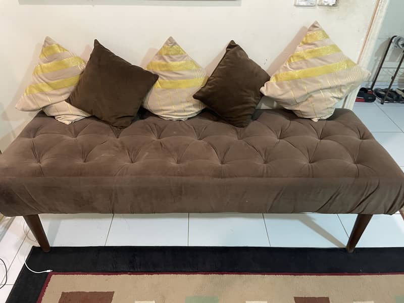 Brown sofa set 4