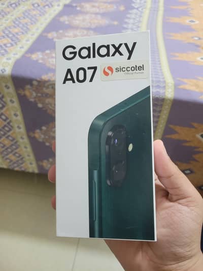 samsung A07 6/128 green colour