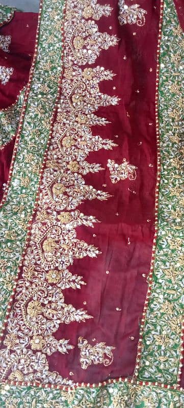 total hand work  standard size stitched  dono  shirt me extra kapra hy