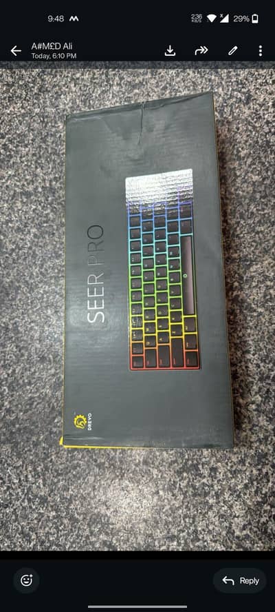 drevo brand neww 61 percent keyboard