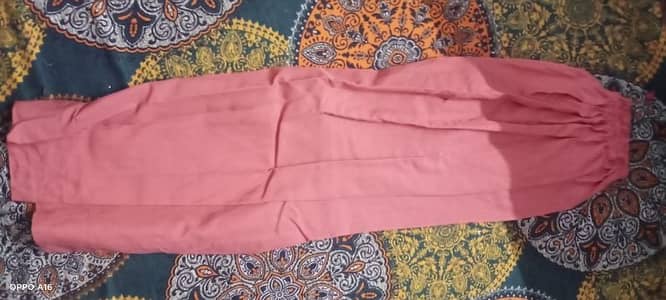 t. pink long frok suit  purple maxi suit