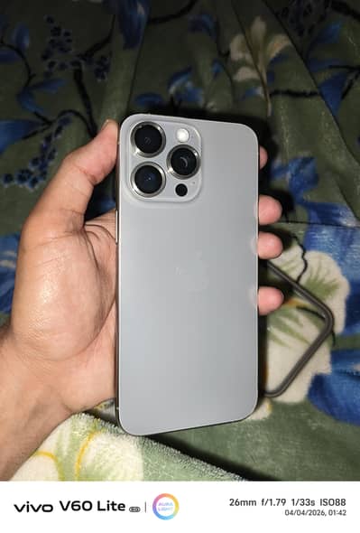 Iphone 15 pro max Natural Titanium Factory Unlocked