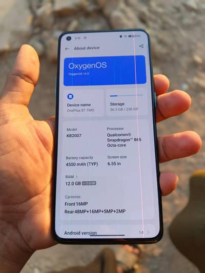 OnePlus 8t 12+12/256GB PUBG or camera phone