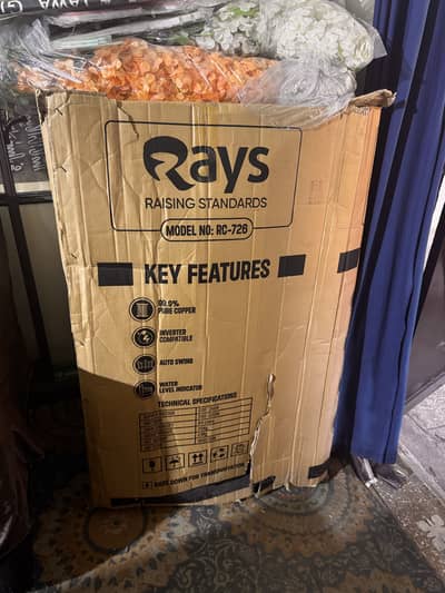 Rays Cooler with 4 cool gel packs