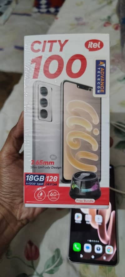 Itel City 100 6Gb 128Gb Box 5 Month Warranty
