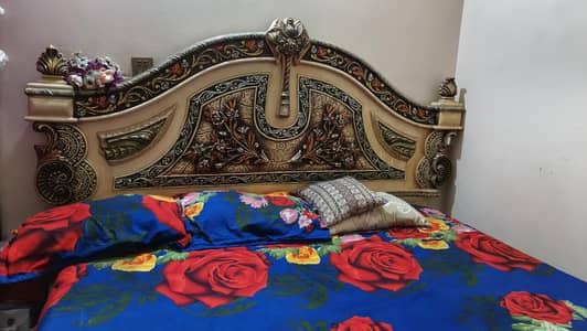 Elegant Bed for Sale (Mattress Not Included)