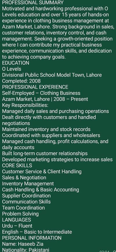 Customer Service Representative | Call Center / Chat Support