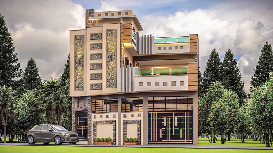 3D Architecture Design/ 3d Rendering 3