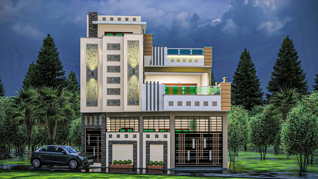 3D Architecture Design/ 3d Rendering 4