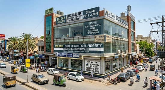 Prime Commercial Property for Sale Nazimabad Main Road, Karachi