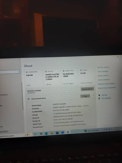 Lenovo thinkpad core i5 6th gen with original charger