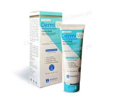 dermiVe face & body moisturising wash discount ky sath