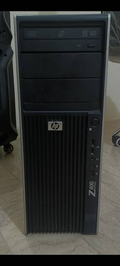  HP Z400 Barebone Workstation + PSU & DVD 