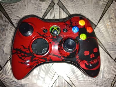 XBox 360 Red Skull Limited Edition Controller