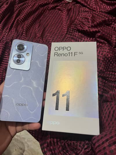 Reno 11f 5g with box