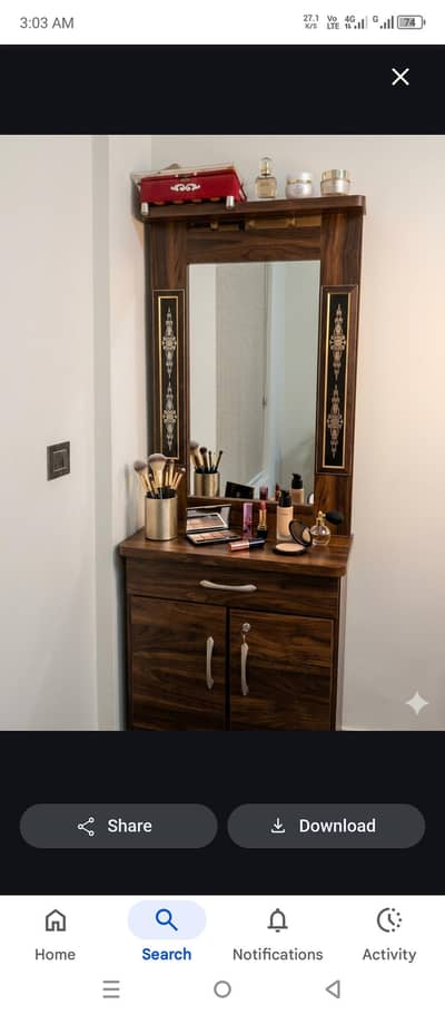 dressing table for sale