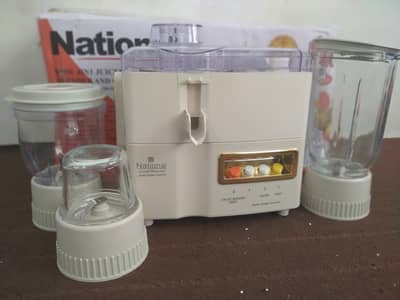 National 4 in 1 Juicer Blender Grinder Chopper Machine for Sale