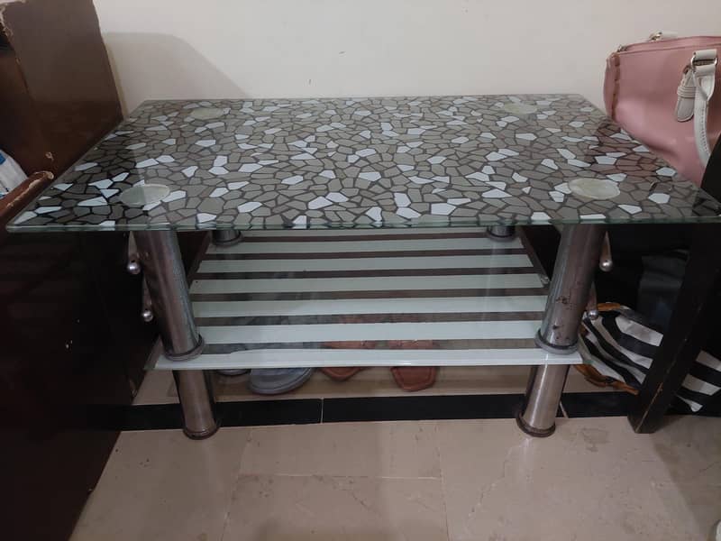 Glass table 2