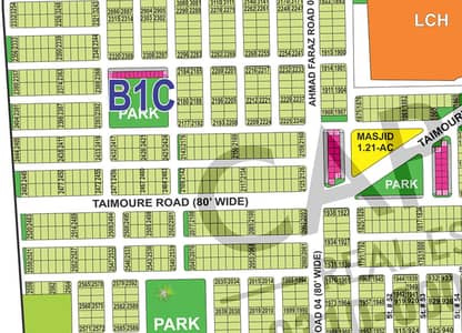 10 Marla Hot Location Plot in b-3 Sector | Plot #. . . . | back to big Park & Main Road