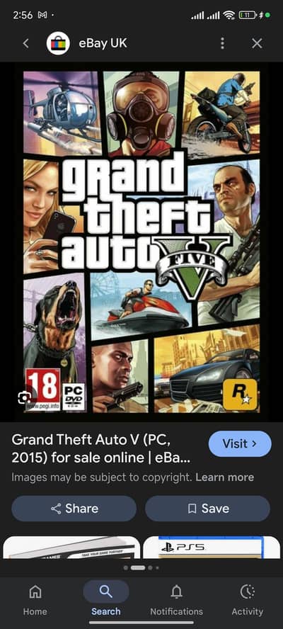 I HAVE ORIGINAL GTA V on steam run on pc easily it's 100 percent origi