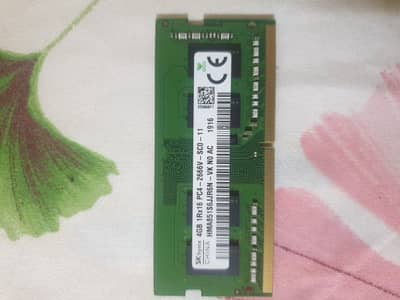 4gb laptop RAM, used but ok condition