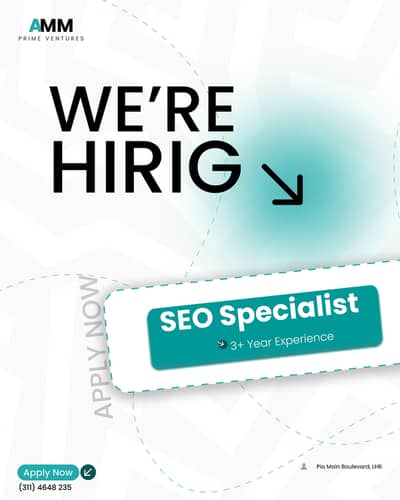 Senior SEO Specialist (3+ Years Experience)