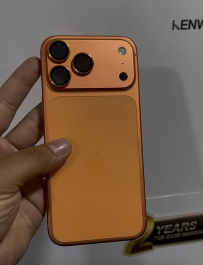 iPhone 17 Pro Max 256gb NoN PTA (JV) 100% Health 55 cycle count.