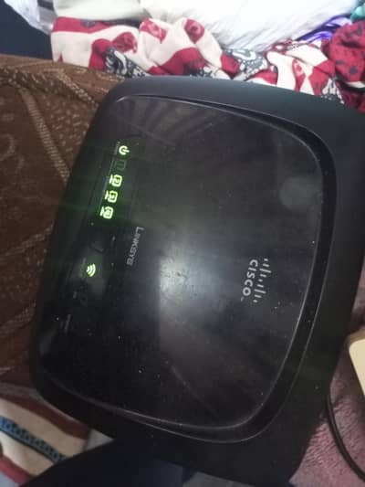 TP-Link Router And Cisco device with fiber device