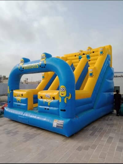 jumping castle | 03152014154 | jumping slide | trampoline | ٹوکن جھولے