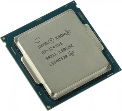 Xeon E3-1245 V5 processor equivalent to i7 6th/7th generation 3.50GHZ