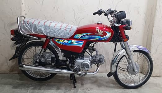 Honda CD 70 2024 First owner Karachi num 0327822900