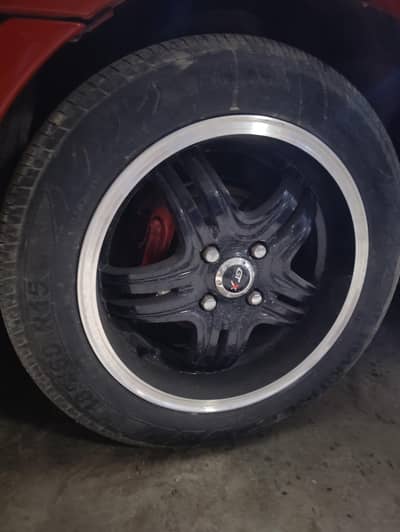 15 INCH 4 NUT SPORTS GTX RACING RIM