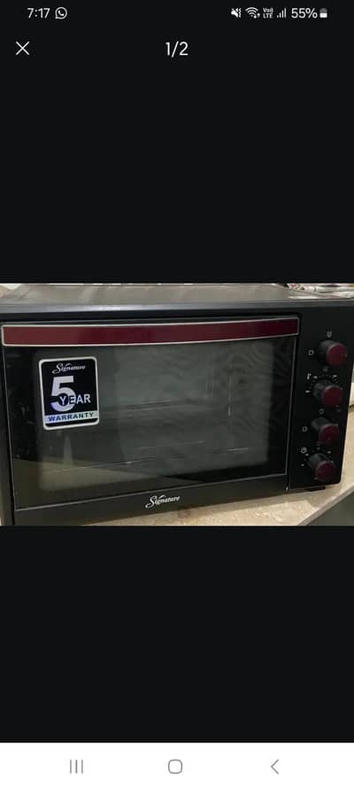 Electric Oven & Pizza Maker