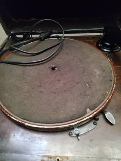 HMV turntable record player 78 rpm