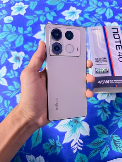 Infinix Note 40 BMW Edition 8+8/256  With Complete Accessories