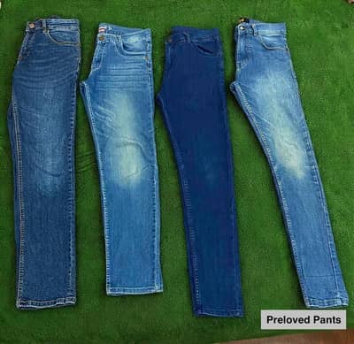 Preloved Jeans Pants for Boys (15-18 Years)