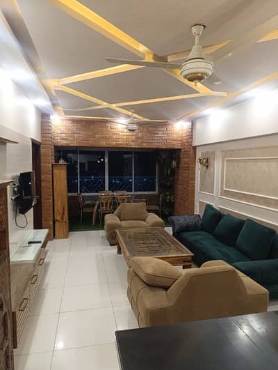 Luxurious Furnished Apartment Rent With ACs, Fridge Sofas And Beds