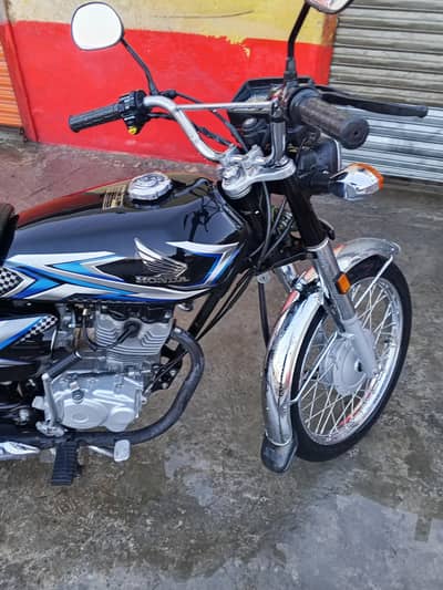 black cobra honda 125 lush condition