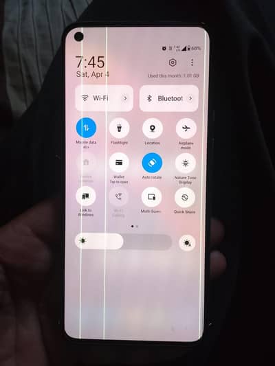 Oneplus 9 5G 8/28 single sim PTA approved just 3 Line baqi all ok need