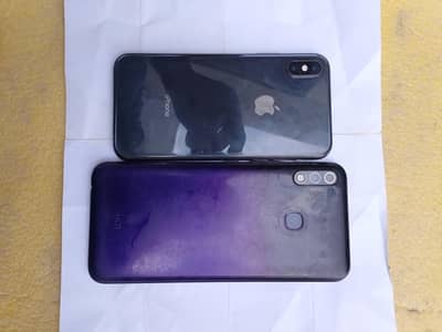 iphone x tecno hot 8 lite exchange possible