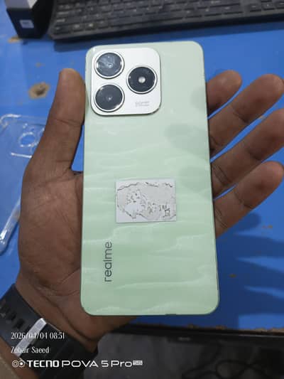 Realme c63 mobile for sales with box and charge